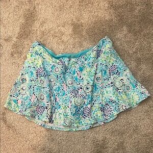 Lilly Pulitzer Luxletic Skirt Size Large